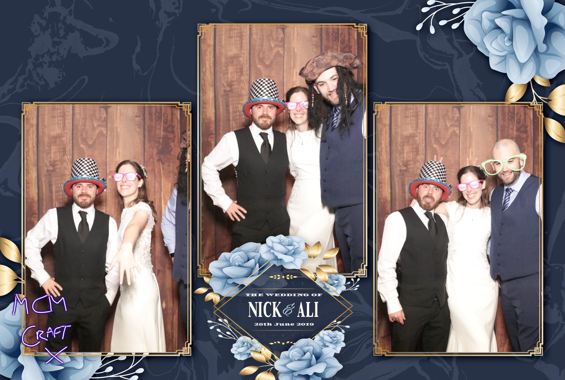 Nick & Ali's Wedding | View more photos from the event at gallery.myphotoboothexperience.co.uk/u/MyPhotoBoothExperienceLtd/Nick-Alis-Wedding